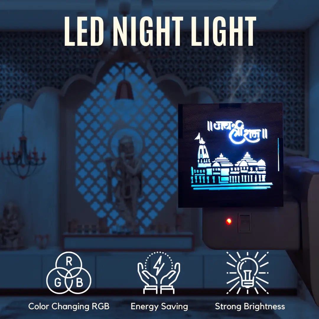 Ayodhya Ram Mandir Aroma Burner & Night lamp